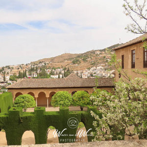 2023-04-30 - Een stukje van de tuin van het Alhambra<br/>Alhambra - Granada - Spanje<br/>Canon PowerShot SX70 HS - 4.4 mm - f/4.0, 1/800 sec, ISO 100