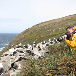 2016-12-22 - Wouter in foto-actie<br/>West Point Island - Falkland eilanden - Engeland<br/>Canon PowerShot SX1 IS - 5 mm - f/4.0, 1/640 sec, ISO 80