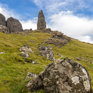 2016-10-16 - The old man himself<br/>Old Man of Storr - Trotternish - Schotland<br/>Canon EOS 5D Mark III - 24 mm - f/11.0, 0.04 sec, ISO 200