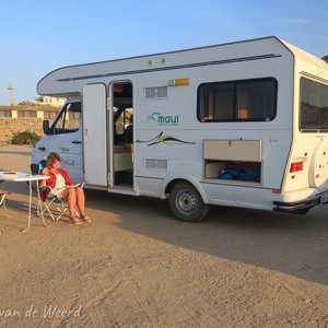 2007-08-08 - Campingplaats bij Luderitz<br/>Camping op Shark Island - Luderitz - Namibie<br/>Canon EOS 30D - 17 mm - f/16.0, 0.04 sec, ISO 200
