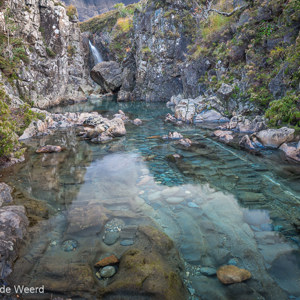 2016-10-16 - Bijzondere groen-blauwe kleur<br/>Fairy Pools - Glen Brittle - Schotland<br/>Canon EOS 5D Mark III - 23 mm - f/8.0, 1 sec, ISO 100