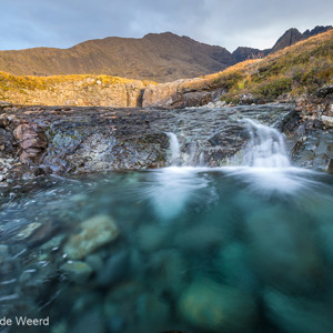 2016-10-16 - Net na een regenbui - Fairy Pool op zijn mooist<br/>Fairy Pools - Glen Brittle - Schotland<br/>Canon EOS 5D Mark III - 16 mm - f/8.0, 1.3 sec, ISO 100