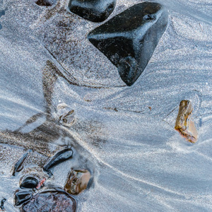 2016-10-17 - Op het strand<br/>Fiskavaig Bay - Carbost - Schotland<br/>Canon EOS 5D Mark III - 27 mm - f/16.0, 0.4 sec, ISO 100