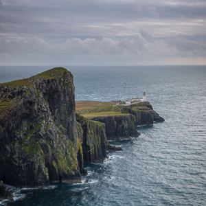 2016-10-17 - Meest westelijk puntje op Isle of Skye<br/>Neist Point Lighthouse - Neist Point - Schotland<br/>Canon EOS 5D Mark III - 32 mm - f/16.0, 0.4 sec, ISO 100