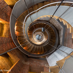 2016-10-21 - Architectuur - trappenhuis<br/>The Lighthouse - Centre for Design and Architecture - Glasgow - Schotland<br/>Canon EOS 5D Mark III - 16 mm - f/5.6, 0.1 sec, ISO 1600