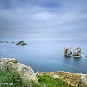 2015-04-26 - Urro Mayor en Urro Menor<br/>Playa de Arnia - Liencres - Spanje<br/>Canon EOS 5D Mark III - 16 mm - f/16.0, 60 sec, ISO 100