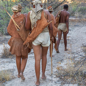2024-05-05 - Op weg naar het kampvuur<br/>Deception Valley Lodge - Central Kalahari Game Reserve - Botswana<br/>Canon EOS R5 - 58 mm - f/7.1, 1/60 sec, ISO 2000