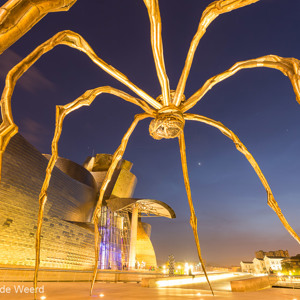 2015-05-08 - De spin Maman, van Louise Bourgeois<br/>Guggenheim museum - Bilbao - Spanje<br/>Canon EOS 5D Mark III - 16 mm - f/8.0, 30 sec, ISO 200