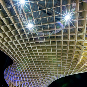 2017-05-06 - Metropol Parasol - organic shapes<br/>Metropol Parasol - Sevilla - Spanje<br/>Canon EOS 5D Mark III - 16 mm - f/16.0, 20 sec, ISO 200