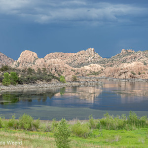2014-07-08 - Onweer achter Watson Lake / Granite Dells<br/>Watson Lake Park - Granite Dells - Prescott - Verenigde Staten<br/>Canon EOS 5D Mark III - 95 mm - f/8.0, 1/160 sec, ISO 200