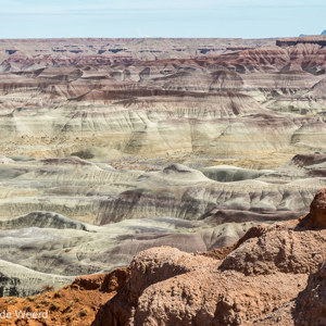 2014-07-09 - Laagjes - kleuren<br/>Little Painted Desert - Winslow - Verenigde Staten<br/>Canon EOS 5D Mark III - 70 mm - f/11.0, 1/250 sec, ISO 200
