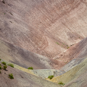 2014-07-09 - Door regen uitgesleten<br/>Little Painted Desert - Winslow - Verenigde Staten<br/>Canon EOS 5D Mark III - 200 mm - f/8.0, 1/640 sec, ISO 200