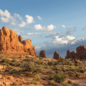 2014-07-10 - In het warme zonlicht<br/>Arches National Park - Moab - Verenigde Staten<br/>Canon EOS 5D Mark III - 44 mm - f/8.0, 0.01 sec, ISO 200