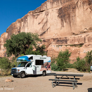 2014-07-11 - Onze camping vlakbij Arches<br/>Goose Island Campground - Moab - Verenigde Staten<br/>Canon EOS 5D Mark III - 24 mm - f/8.0, 1/200 sec, ISO 100