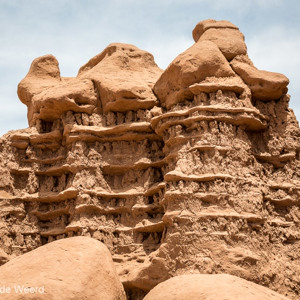 2014-07-14 - Lasagne-rotsen<br/>Goblin Valley State Park - Hanksville - Verenigde Staten<br/>Canon EOS 5D Mark III - 70 mm - f/8.0, 1/200 sec, ISO 200