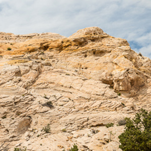 2014-07-14 - Fraaie wit-gele rotsen<br/>Net buiten Goblin Valley State P - Hanksville - Verenigde Staten<br/>Canon EOS 5D Mark III - 70 mm - f/8.0, 1/400 sec, ISO 200