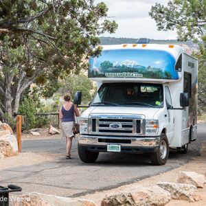 2014-07-16 - Onze kampeerplek op de camping<br/>Coral Pink Sand Dunes State Park - Kanab - Verenigde Staten<br/>Canon EOS 5D Mark III - 70 mm - f/11.0, 0.04 sec, ISO 200