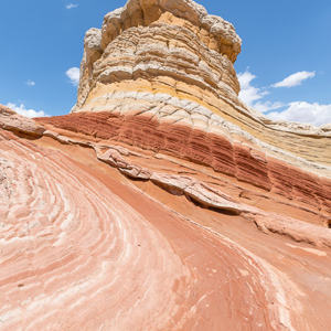 2014-07-17 - Rood, geel, wit<br/>White Pocket (Paria Canyon) - Kanab - Verenigde Staten<br/>Canon EOS 5D Mark III - 16 mm - f/11.0, 1/160 sec, ISO 100