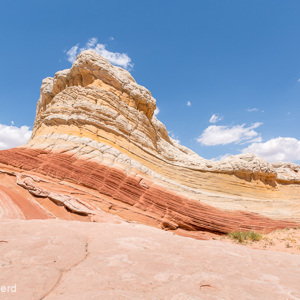 2014-07-17 - Lijnenspel<br/>White Pocket (Paria Canyon) - Kanab - Verenigde Staten<br/>Canon EOS 5D Mark III - 16 mm - f/11.0, 1/160 sec, ISO 100