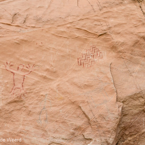 2014-07-18 - Rock art van lang geleden<br/>Cat Stairs - Kanab - Verenigde Staten<br/>Canon EOS 5D Mark III - 24 mm - f/8.0, 0.04 sec, ISO 200