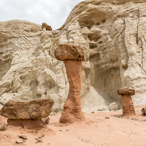 2014-07-18 - Nog meer hoodoos<br/>Toadstool hoodoos - Kanab - Verenigde Staten<br/>Canon EOS 5D Mark III - 35 mm - f/8.0, 1/320 sec, ISO 200