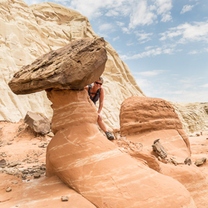 2014-07-18 - Kiekeboe hoodoo<br/>Toadstool hoodoos - Kanab - Verenigde Staten<br/>Canon EOS 5D Mark III - 31 mm - f/11.0, 1/80 sec, ISO 200