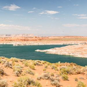 2014-07-18 - Panorama van Lake Powell<br/>Lake Powell - Page - Verenigde Staten<br/>Canon EOS 5D Mark III - 44 mm - f/8.0, 1/125 sec, ISO 100