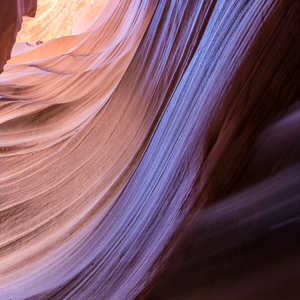 2014-07-19 - Lijnenspel met licht en schadiw<br/>Antelope Canyon (Upper) - Page - Verenigde Staten<br/>Canon EOS 5D Mark III - 35 mm - f/9.0, 0.3 sec, ISO 400
