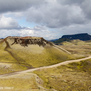 2012-07-20 - Oude krater-kegel<br/>Fjallabaksleid Nydri - Landmannalaugar - IJsland<br/>Canon EOS 7D - 24 mm - f/11.0, 0.01 sec, ISO 200