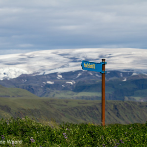 2012-07-24 - Onuitspreekbaar richtingsbordje<br/>Tussen Vik en Skaftafell - IJsland<br/>Canon EOS 7D - 135 mm - f/8.0, 1/800 sec, ISO 200
