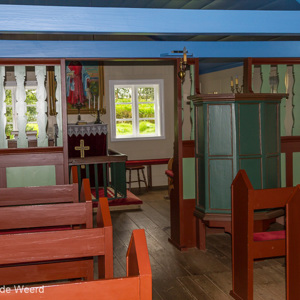2012-07-25 - Binnenkant van het oude kerkje<br/>Hof - IJsland<br/>Canon EOS 7D - 24 mm - f/4.0, 1/60 sec, ISO 200