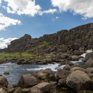 2012-08-01 - En weer een waterval<br/>Thingvellir - IJsland<br/>Canon EOS 7D - 10 mm - f/8.0, 1/40 sec, ISO 100