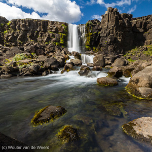 2012-08-01 - Met lange sluitertijd wordt het nog apart<br/>Thingvellir - IJsland<br/>Canon EOS 7D - 10 mm - f/22.0, 0.4 sec, ISO 100