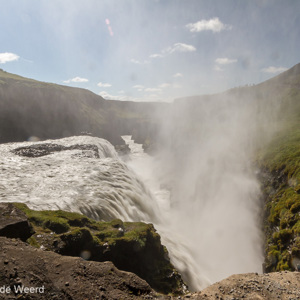 2012-08-02 - Wat een vochtige omgeving<br/>Gullfoss - IJsland<br/>Canon EOS 7D - 14 mm - f/16.0, 1/13 sec, ISO 200