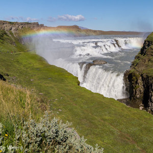 2012-08-02 - Weer een regenboogje bij een waterval<br/>Gullfoss - IJsland<br/>Canon EOS 7D - 22 mm - f/8.0, 1/500 sec, ISO 200