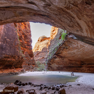 2011-07-19 - Cathedral Gorge<br/>Cathedral Gorge - Pernululu National Park (Bungle  - Australië<br/>Canon EOS 7D - 10 mm - f/8.0, 1/60 sec, ISO 400