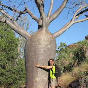 2011-07-23 - Baobab hugging<br/>Jinimum walk - Keep River National Park - Australië<br/>Canon PowerShot SX1 IS - 13.8 mm - f/4.0, 1/640 sec, ISO 80