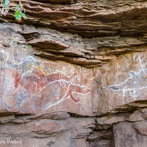 2011-07-23 - Aboriginal rotskunst<br/>Jinimum walk - Keep River National Park - Australië<br/>Canon EOS 7D - 40 mm - f/5.6, 1/40 sec, ISO 400