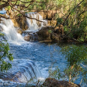 2011-07-25 - Diverse watervallen komen samen<br/>Wandeling - Flora River Nature Park - Australië<br/>Canon EOS 7D - 32 mm - f/11.0, 0.04 sec, ISO 200