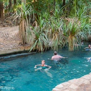2011-07-25 - Heerlijk weer even afkoelen<br/>Mataranka Homestead Resort - Elsey National Park - Australië<br/>Canon EOS 7D - 24 mm - f/4.0, 0.04 sec, ISO 800