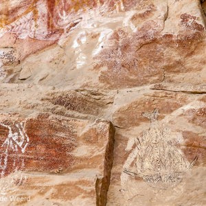 2011-08-02 - Aboriginal rotskunst<br/>Nunguluwur - Kakadu National Park - Australië<br/>Canon EOS 7D - 105 mm - f/8.0, 1/60 sec, ISO 200