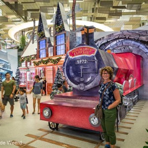 2018-11-19 - Harry Potter sfeer op het vliegveld<br/>Changi Airport - Singapore - Singapore<br/>Canon EOS 5D Mark III - 24 mm - f/5.6, 1/8 sec, ISO 800