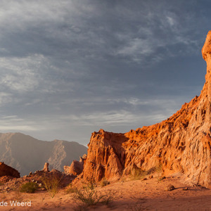 2010-07-06 - Warme kleuren in de avondzon<br/>Quebrada de Cafayate - Cafayate - Argentinië<br/>Canon EOS 50D - 24 mm - f/11.0, 1/60 sec, ISO 200