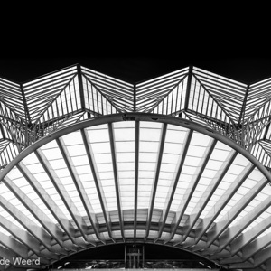 2019-04-29 - Gare do Oriente - ontworpen door Calatrava<br/>Santa Maria dos Olivais - Lisbon - Portugal<br/>Canon EOS 7D Mark II - 24 mm - f/8.0, 1/500 sec, ISO 200