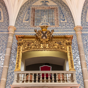 2019-04-27 - Tegelpanelen vande schilder António de Oliveira uit 1711<br/>De kerk van het Cadaval-paleis - Evora - Portugal<br/>Canon EOS 7D Mark II - 24 mm - f/5.6, 0.05 sec, ISO 800