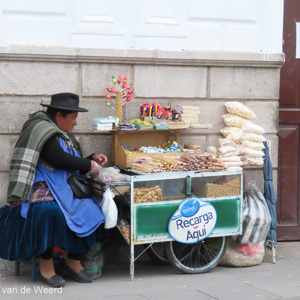 2019-09-06 - Straatverkoopster<br/>Sucre - Bolivia<br/>Canon PowerShot SX70 HS - 19.5 mm - f/5.0, 0.02 sec, ISO 800