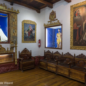 2019-09-10 - Het oude kloosterdeel was nu als museum ingericht<br/>Convento Museo Santa Teresa - Potosí - Bolivia<br/>Canon EOS 5D Mark III - 24 mm - f/5.6, 1/30 sec, ISO 1600