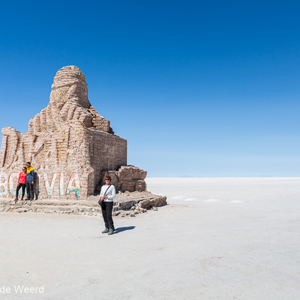 2019-09-15 - Aandenken aan de Dakar Ralley<br/>Monumento al Dakar - Salar de Uyuni - Bolivia<br/>Canon EOS 5D Mark III - 24 mm - f/11.0, 1/250 sec, ISO 200