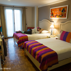 2019-09-16 - Weer een prettig hotel<br/>Hotel Rosario - La Paz - Bolivia<br/>Canon EOS 5D Mark III - 24 mm - f/5.6, 0.4 sec, ISO 800
