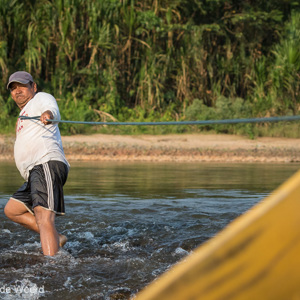 2019-09-18 - Door de droogte is de rivier soms net te ondiep<br/>NP Madidi - San Buenaventura - Bolivia<br/>Canon EOS 7D Mark II - 100 mm - f/5.6, 1/2000 sec, ISO 800